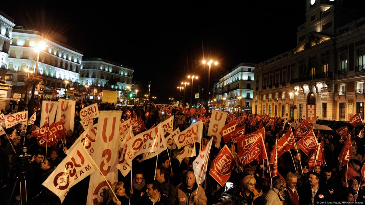 Protestos Contra Medidas De Austeridade Se Espalham Pelo Sul Da Europa