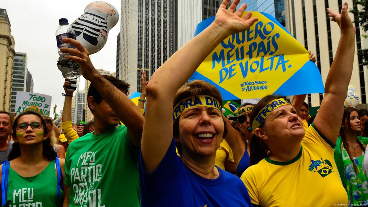 Las Multitudinarias Protestas Que Se Tomaron Brasil Dw