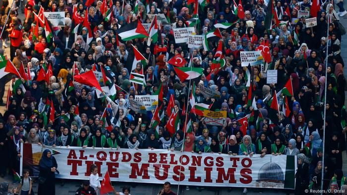 Türkei Protesten gegen Eröffnung der US-Botschaft in Jerusalem