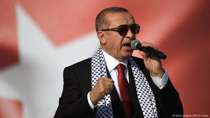 Türkei Istanbul - Recep Tayyip Erdogan bei Rally