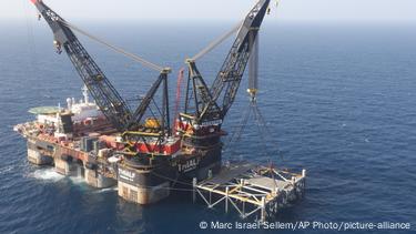 حقل "ليفياثان" الذي تُشغّله "شيفرون" الأمريكية حقل "ليفياثان" الذي تُشغّله "شيفرون" الأمريكية