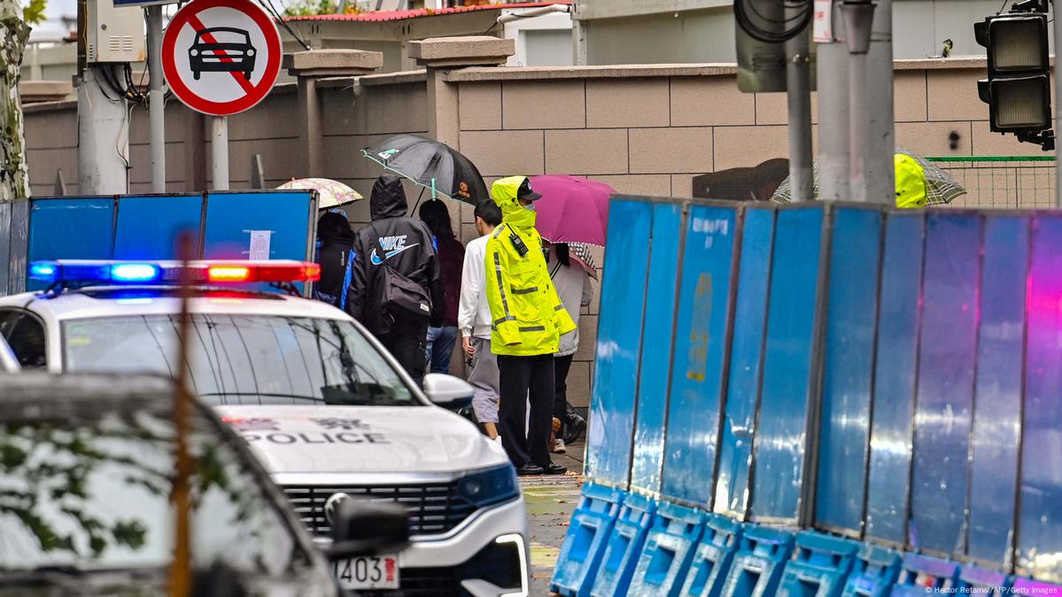 Viel Polizei Gegen Neue Proteste In China DW 29 11 2022