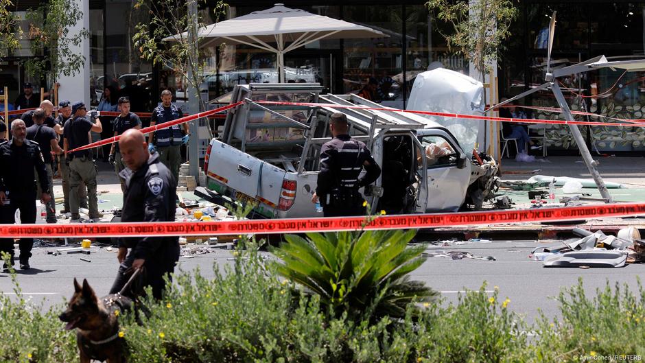 Al Menos Siete Heridos En Un Ataque Con Un Auto En Tel Aviv DW 04