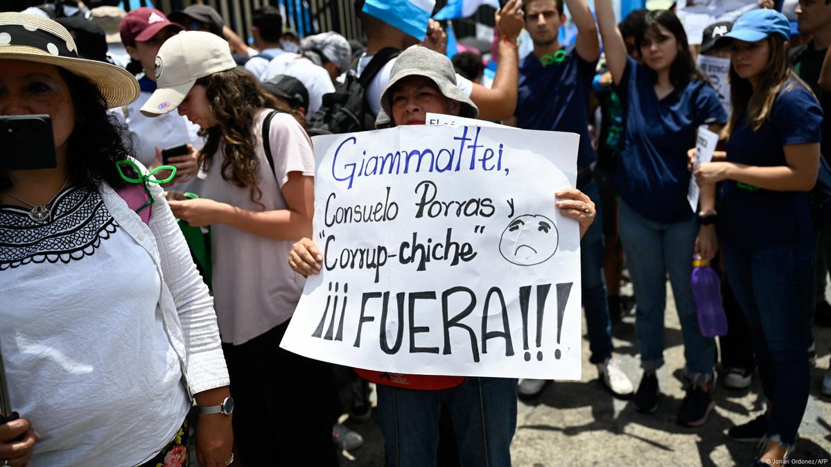 Manifestaciones En Guatemala Exigen Elecciones Libres Dw