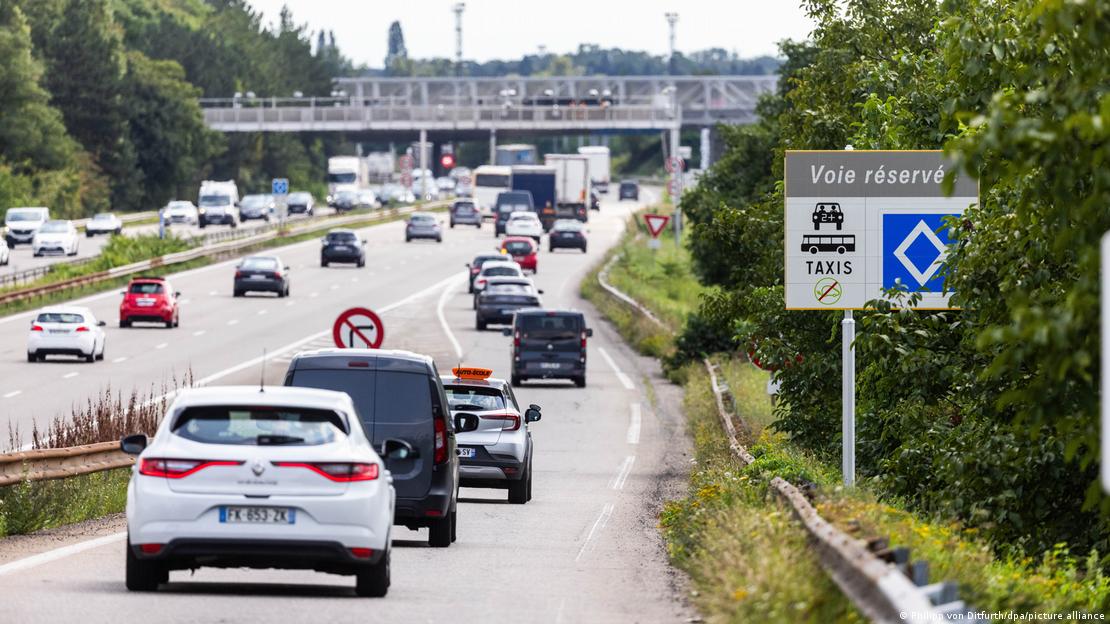 Η νέα πινακίδα σε αυτοκινητόδρομο του Στρασβούργου