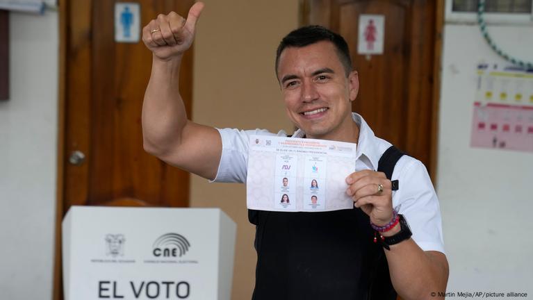 Ecuador Daniel Noboa Wins Presidential Election Dw