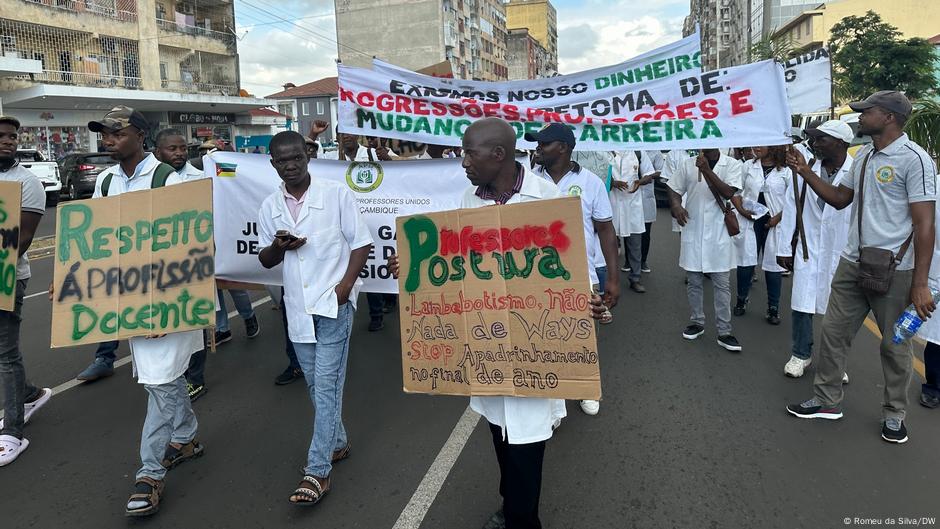 Professores ameaçam boicotar exames finais em Moçambique DW 15 11 2024