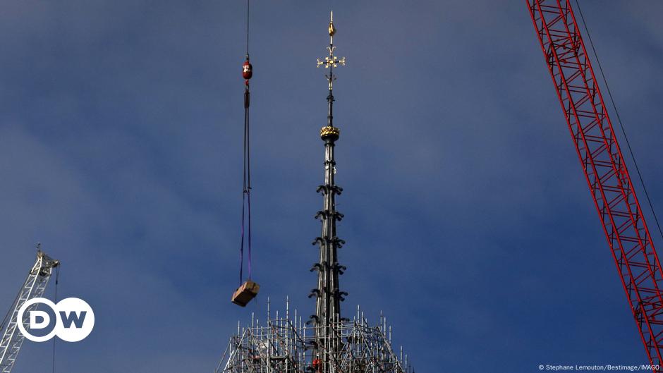 La Catedral De Notre Dame Finalmente Muestra Su Nueva Aguja DW 13