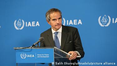 المدير العام للوكالة الدولية للطاقة الذرية التابعة للأمم المتحدة رافائيل غروسي. المدير العام للوكالة الدولية للطاقة الذرية التابعة للأمم المتحدة رافائيل غروسي.