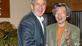 George W. Bush bei Junichiro Koizumi