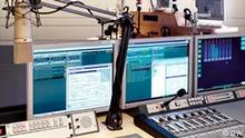 Rundfunkstudio bei der Deutschen Welle in Bonn