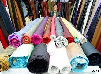 中国纺织品冲击力强大