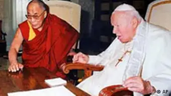 Dalai Lama beim Papst in Rom