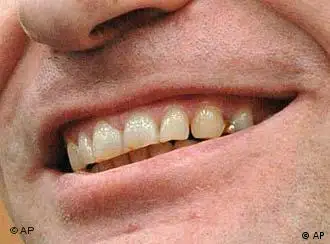 A man-eater's teeth