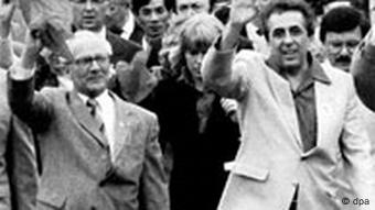 Erich Honecker und Egon Krenz (Foto: dpa)