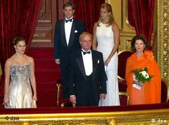 The Swedish royal family is not amused