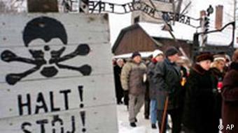 Marsch der Lebenden in Auschwitz