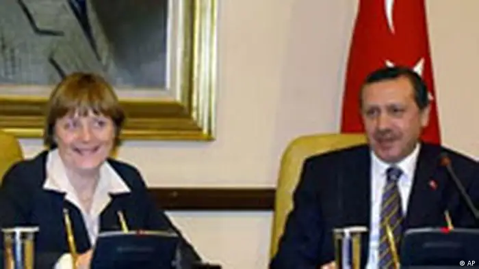 Angela Merkel trifft Recep Tayyip Ertdogan in Ankara