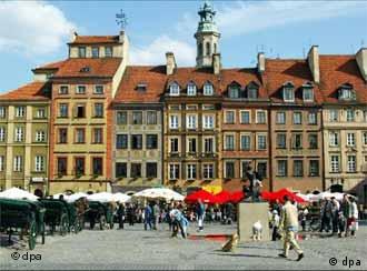 Рыночная площадь в Варшаве