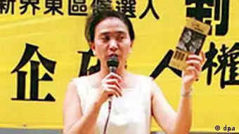 Emmy Lau Bürgerrechtlerin in Hongkong