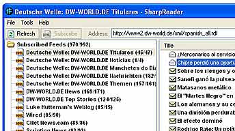 Titulares para su web o escritorio