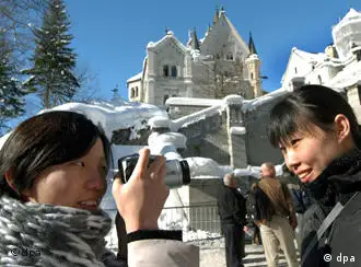 德国的著名景点新天鹅堡是中国游客的所爱