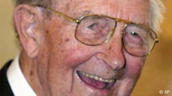 Der fruehere Ministerpraesident von Baden-Wuerttemberg Hans Filbinger, Quelle: AP