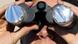 Man with binoculars Man with binoculars