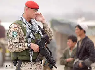 Bundeswehr Soldat in Afghanistan ISAF