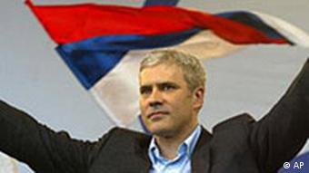 Boris Tadic, the pro-western presidential candidate