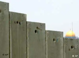 The wall between Israel and Palestine
