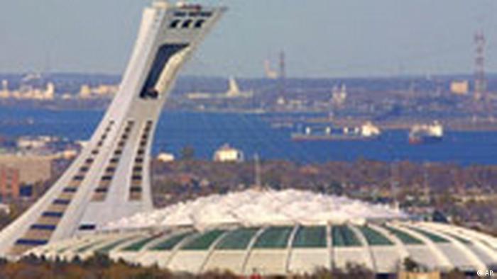 Das olympische Stadion in Montreal