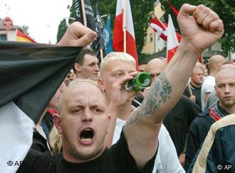 La actividad de la extrema derecha preocupa en Alemania.