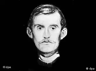 Selbstbildnis von Edvard Munch