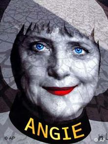 Angela Merkel als Kunstwerk