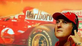 Michael Schumacher zur Formel 1 in Schanghai, China