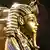 Pharoah Tutankhamun's golden death mask
