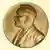 Das Bildnis von Alfred Nobel auf einer Münze (Foto: AP)