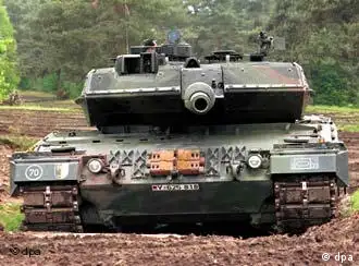 德国出售给土耳其的猎豹2型坦克