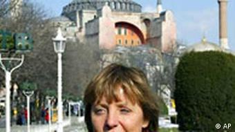 Angela Merkel in der Türkei