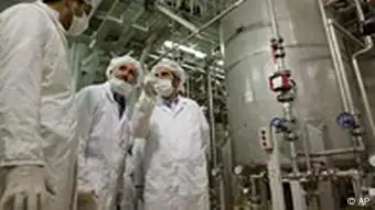 Iran Atomanlage in Isfahan Uran
