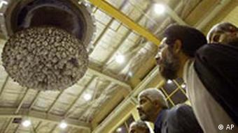 Iran Atomanlage in Isfahan Uran