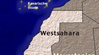 Karte Westsahara