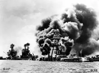 1941年12月7日日本偷袭美国太平洋舰队基地珍珠港成功
