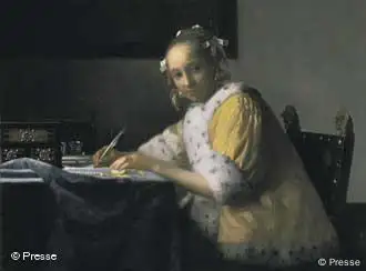 Vermeer, die Briefschreiberin