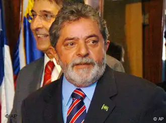Der brasilianische Präsident Luiz Inacio Lula da Silva Porträtfoto v. 16. Dezember 2004