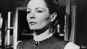 Hilde Krahl in dem Film Der Weibsteufel (1951).