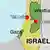 Karte von Israel, Westjordanland und Gaza (Foto: DW)