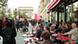 A busy café on the Champs Elysees A busy café on the Champs Elysees