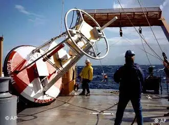 在太平洋使用的海啸预警装置